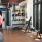 gym with medicine balls and punching bag