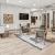a room with tables and chairs