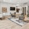 a room with tables and chairs